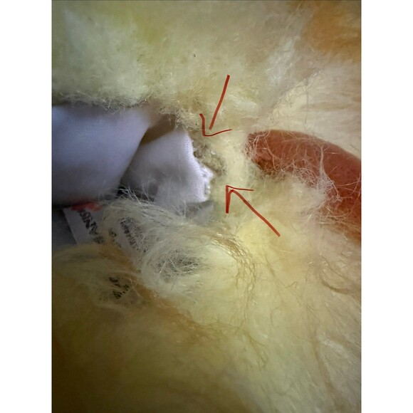 Folkmanis Funny Baby Bird Duckling Hand Puppet 15” Plush Stuffed Animal *Read* - Picture 8 of 9